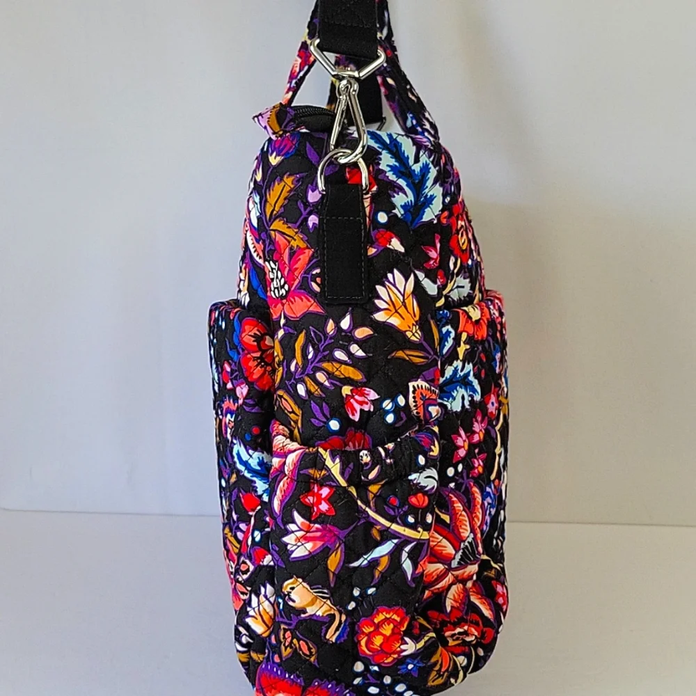 Vera Bradley Iconic Ultimate Convertible Baby Bag in Foxwood Print